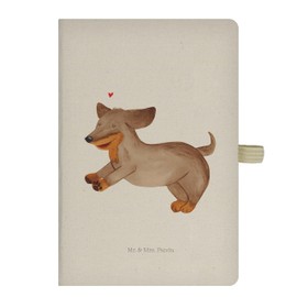 Mr. & Mrs. Panda Variants Notebook Dog Dachshund Happy OT