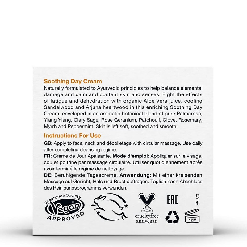 Urban Veda Soothing Day Cream 50 ml