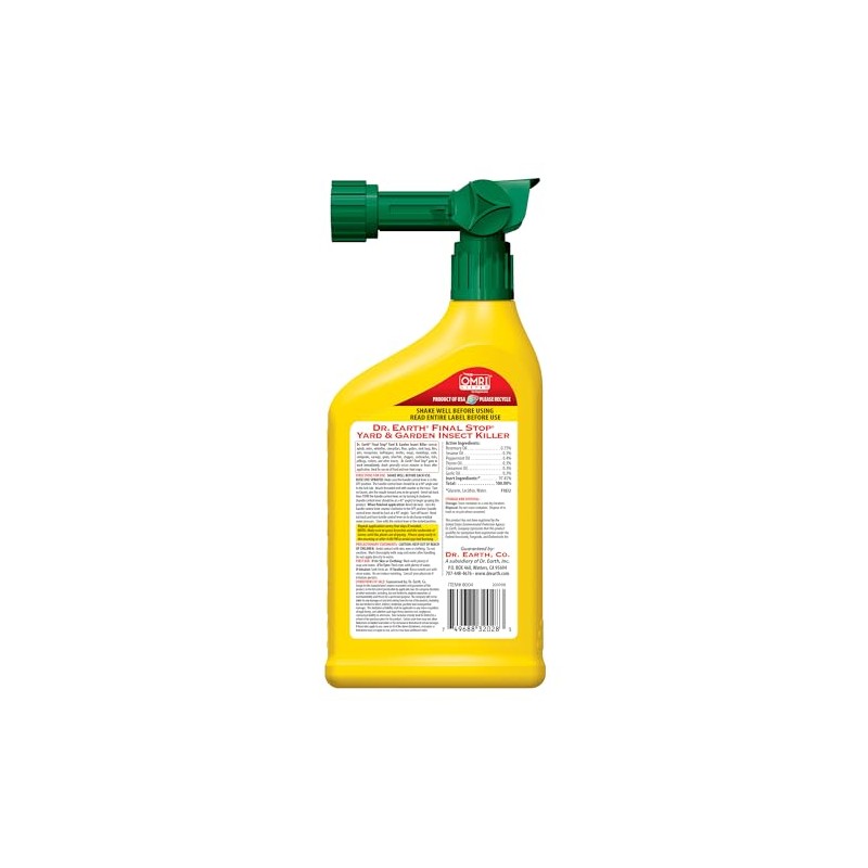 Dr. Earth Final Stop Yard & Garden Insect Killer Hose-End
