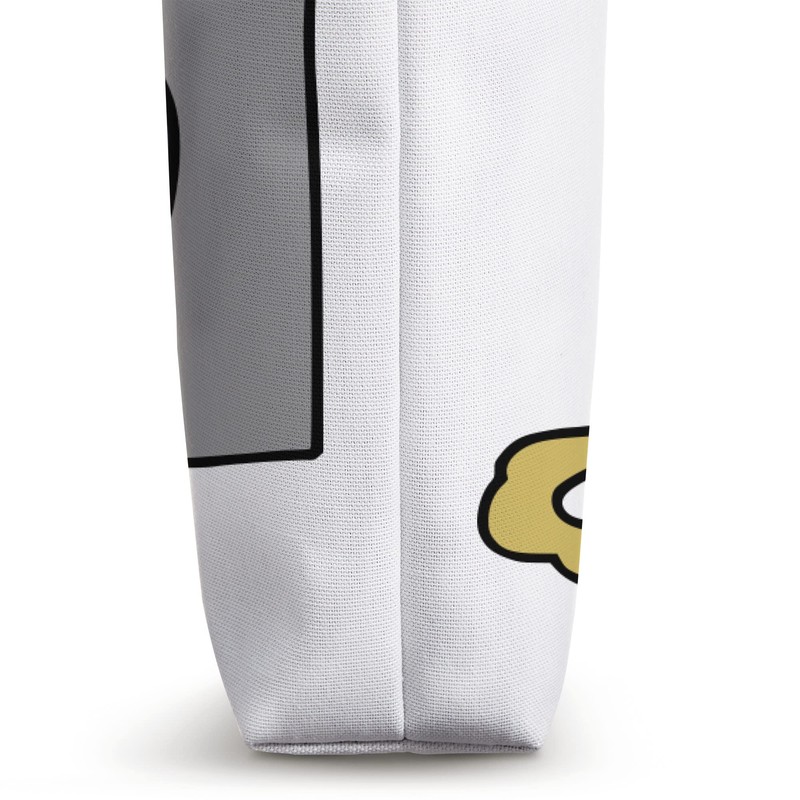 Pets Playing with Laundry Machine Tote Bag