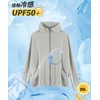 [SHANLIANG] ラッシュガード レディース パーカー 接触冷感 UVカット 水着 体型カバー ラッシュパーカー 長袖