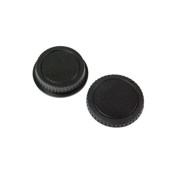 Rear Lens Cap + Housing Cap Compatible with Micro 4/3
