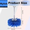 Mixiflor 7 Pack Abrasive Nylon Wheel Brush for Drill with