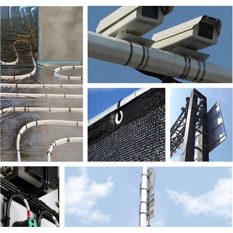 OFFO Black Stainless Steel Bands, 7.9 mm Wide, 100% Stainless