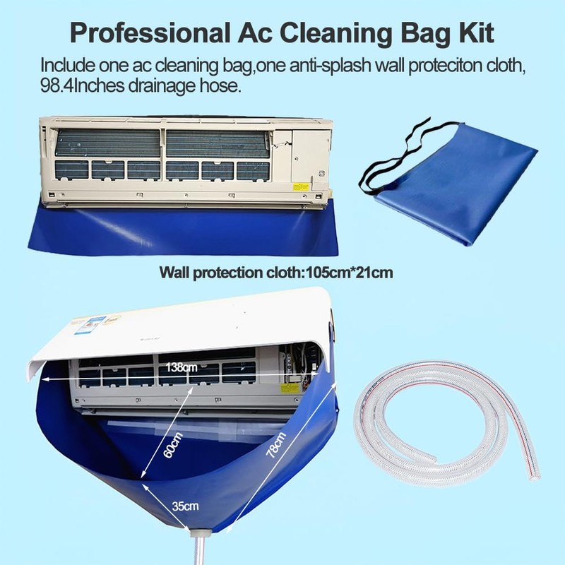 SOUTH SILK Ac Cleaning Bag with Wall Protection Cloth, Professional