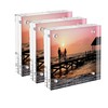 Sezanrpt 3 Pack Acrylic Picture Frames 3x3, 3 x 3