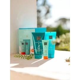 Rituals The Ritual of Karma Hydrated Sunshine Set After Sun Shower Gel Body Mask SPF Box Set