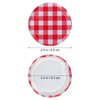 Angoily 40 Pcs 63 mm Mason Jar Lids, Leak Proof