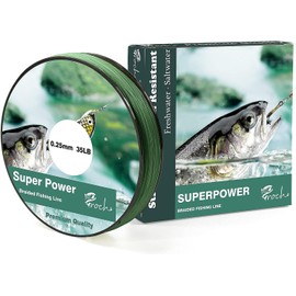 Croch Braided Fishing Line, 300 m / 500 m / 1000 m, strong PE Dynamix Line, Colourfast, 0.1-0.3 mm, 14-45 lb.