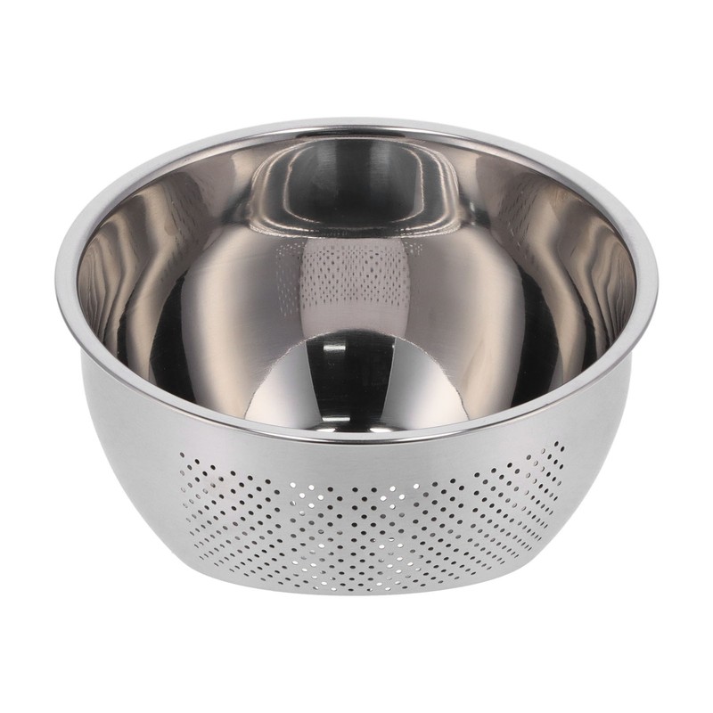 Drain Basket Stainless Steel Rice Sieve Thickened Vegetable Washing Drainer