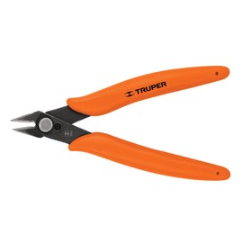 Truper T275-5, Pinza para electrónica, 5", de corte