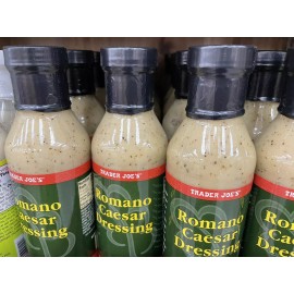 Trader Joes 2 PACK Trader Joe’s Romano Ceasar Dressing 12 oz Each Bottle