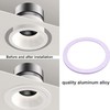 aeobdai 4PCS Goof Trim Rings for Ceiling Lights Recessed Light