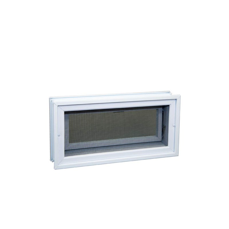 1408 Hopper Vent Window for Glass Blocks, Sheds, Cabins, Tiny