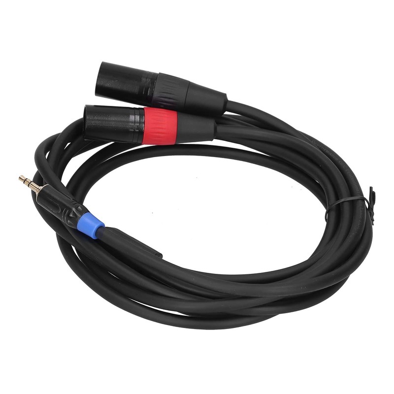 Cable Estéreo de 3,5 Mm a XLR Doble, Miniconector de