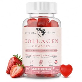 Collagen Gummies | 5 in 1 Beauty Formula | No Added Sugar | 60 Gummies