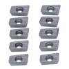 10 Pcs Carbide Turning Inserts Tin Plated CNC Milling Cutter