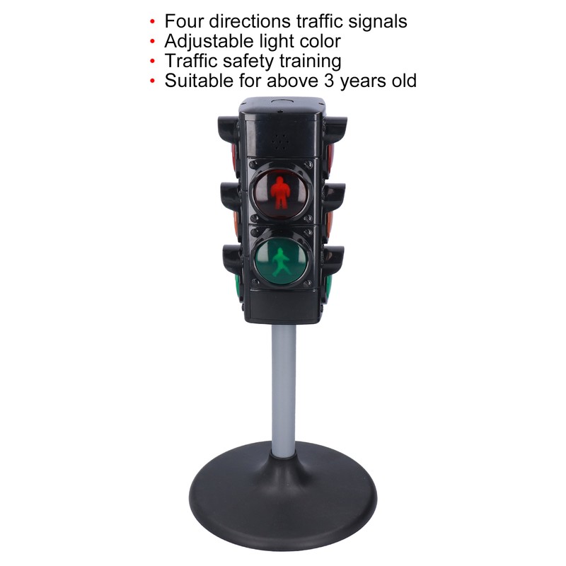 Traffic Light Toy Simulation Safety Science Education Model Supplies for