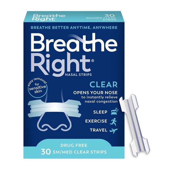 Breathe Right Breathe Right Original Nasal Strips | Clear |