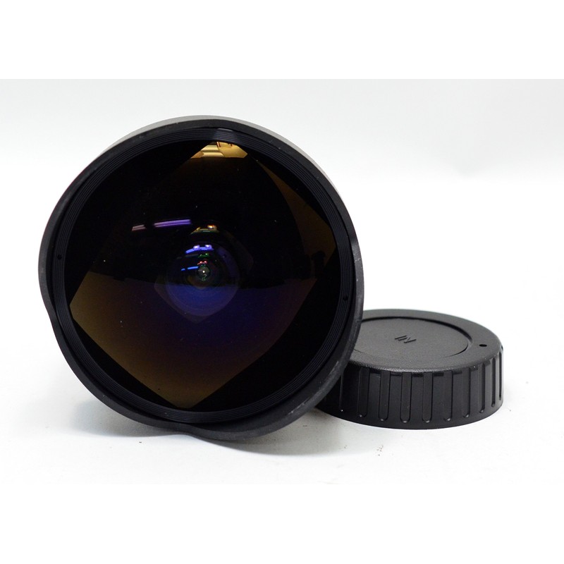 Bower Ultra Wide-Angle 8mm f/3.5 Fisheye Fixed Lens for Nikon