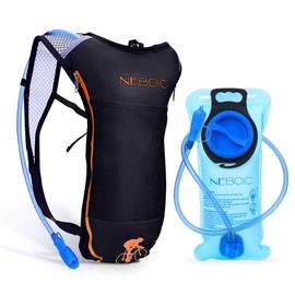 Hydration Pack, Waterproof, Lightweight, 0.6 gal (2 L) Water Supply Bag with Wide Mouth, Disaster Prevention, Hydration, Hydration Backpack, Climbing, Running, Rucksack Bag, Bicycle, Cycling, Large
