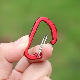 Camping mountaineering hook carabiner color set of 7 camping mountaineering supplies Bina 3ea