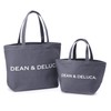 Dean & Deluca Tote Bag, S Gray, Women's, Men's, Plain,