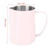 480ML Coffee Frothing Cup 304 Stainless Steel Milk Frother Jug