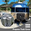Whosucclay American Flag RV Propane Tank Cover - Double 40LB