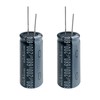 Cermant 2pcs 200V 680UF DIP Aluminum Electrolytic Capacitor 18x50mm(0.71x1.97in) for