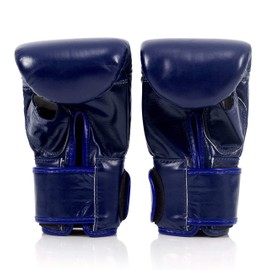 Fairtex TGO3 TGT7 - Guantes de boxeo para Muay Thai, color negro, rojo, azul, blanco y amarillo, tamaño: mediano y grande XL