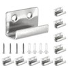 Luomorgo 10 Pcs Tile Display Hanger, Stainless Steel Wall Mounted
