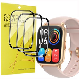 Blueshaweu Compatible for RUIMEN H1 Smart watch 1.69" Screen Protector, [3 Pack] Full Coverage Protective Cover Saver film Compatible with RUIMEN H1 Smart Watches 1.69 inches (3 pack)