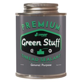 JOMAR VALVE - THE GREEN STUFF General Purpose Thread Sealant, 16oz., Can