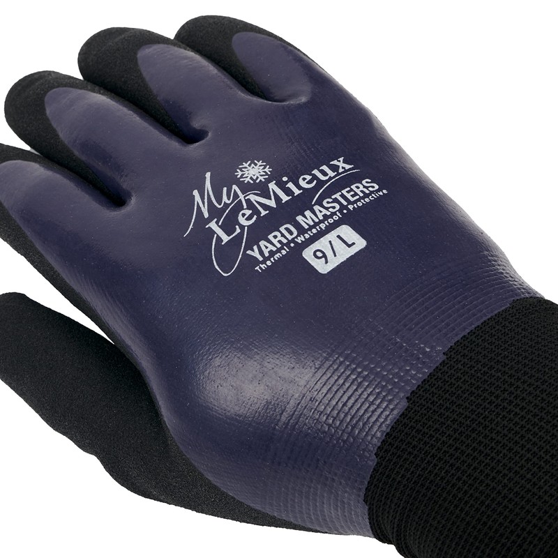 LeMieux Yardmaster Thermal Work Gloves in Navy - Rider Accessory
