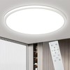 Bowfar LED Ceiling Light, 24 W Round Ceiling Light Flat