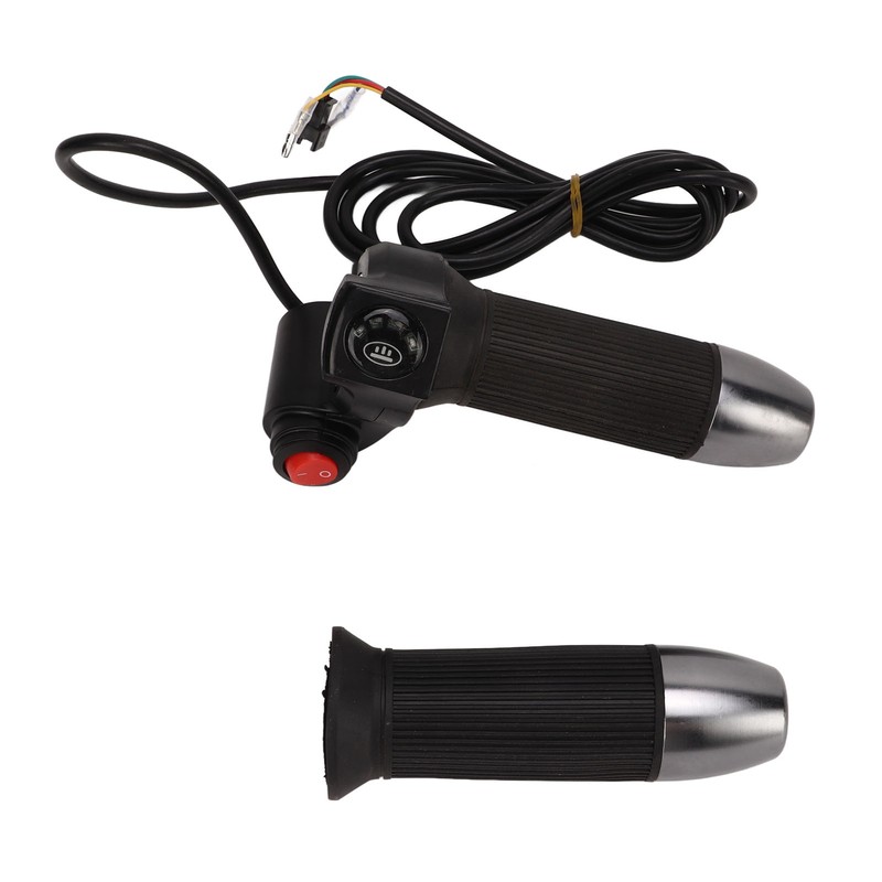 1 Pair Electric Bike Throttle Grip Universal 48V 5 Colors