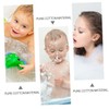 PACKOVE 2pcs Bath Sponge Body Rubbing Scrubber Sponge with Cartoon