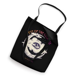 Eye of the Cosmos – Vintage Mystical Moon & Eye Art Tote Bag