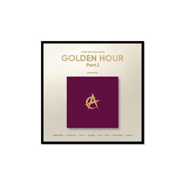 Dreamus Ateez Golden Hour - Part.1 10th Mini Album Digipak