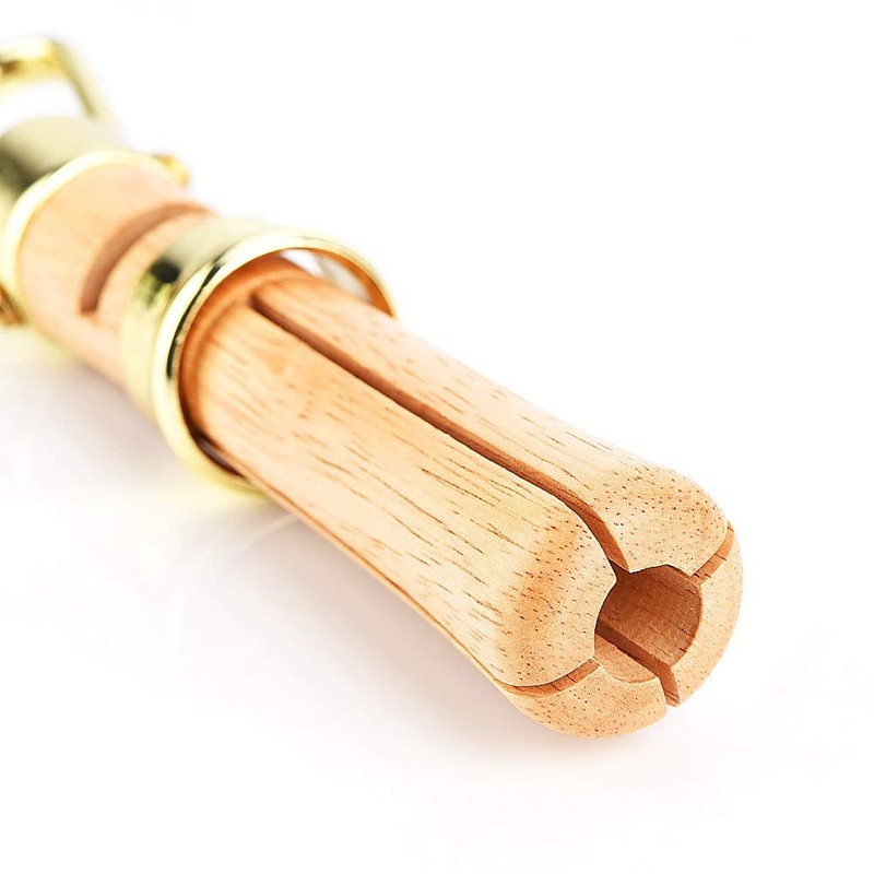 Wooden Cue Tip Clamp, Portable Snooker Pool Tip Repair Replacement