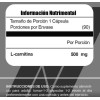 Meta Nutrition Carnitina 90 Caps Sin Sabor