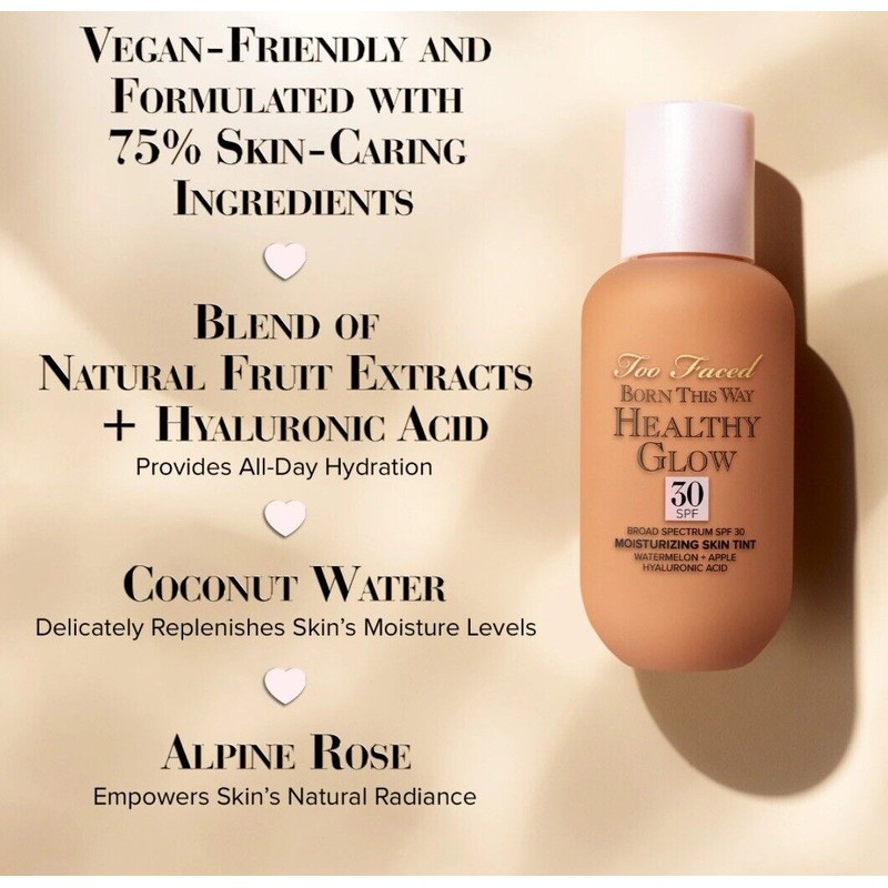 Too Faced Born This Way Healthy Glow SPF30 Moisturizing Skin