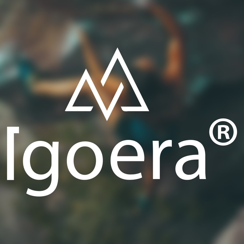 Igoera chalk bag for climbing and bouldering | special lining