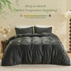 Simple&Opulence Cooling Duvet Cover Set Queen Size, 3 Pcs 100%