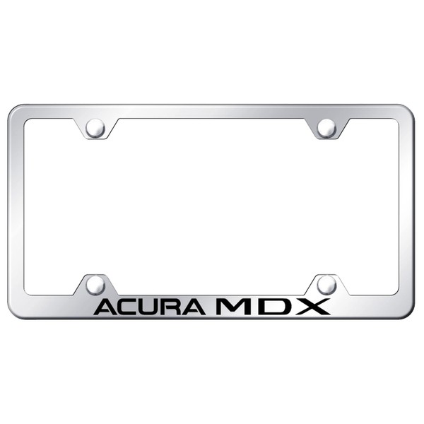 Au-TOMOTIVE GOLD Laser Etched Logo Stainless Steel Wide Body License