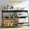 Housolution Large Printer Stand, 3 Tier 22 x 18 Inch