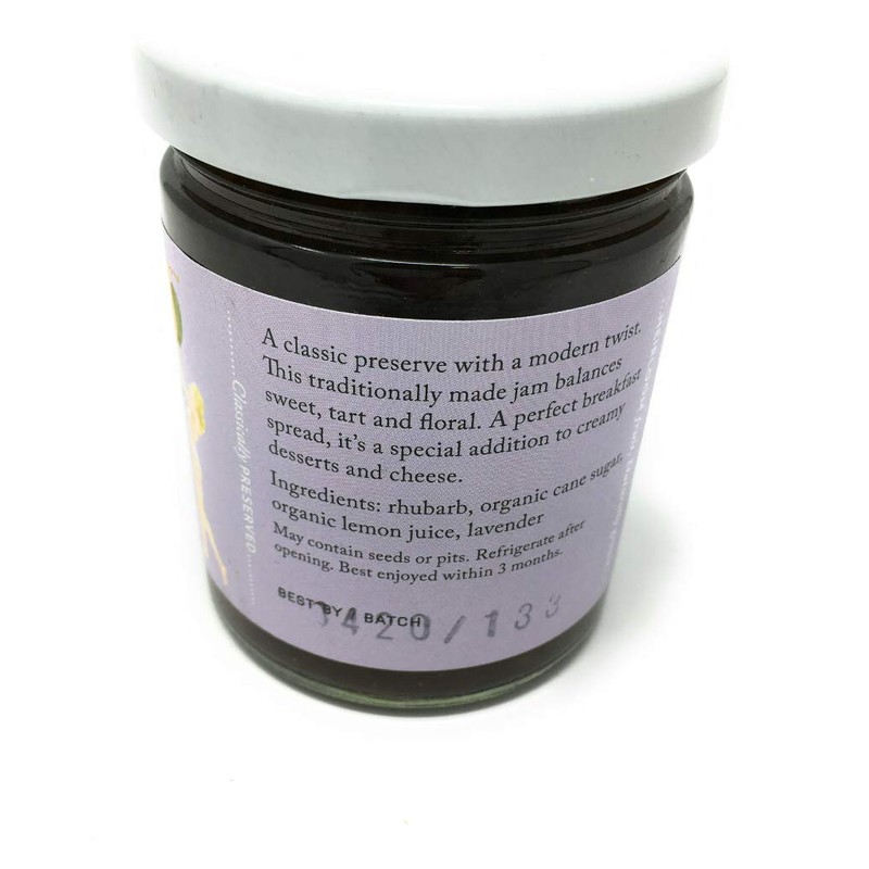 Girl Meets Dirt, Preserve Rhubarb Lavender, 7.75 Ounce