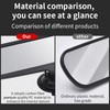 Rear View Mirror Suction Cup Rearview Mirror Wide Angle Hidden