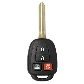 Keyless2Go Replacement for New Keyless Entry Remote Car Key for Vehicles That Use HYQ12BDM, HYQ12BEL with H Chip